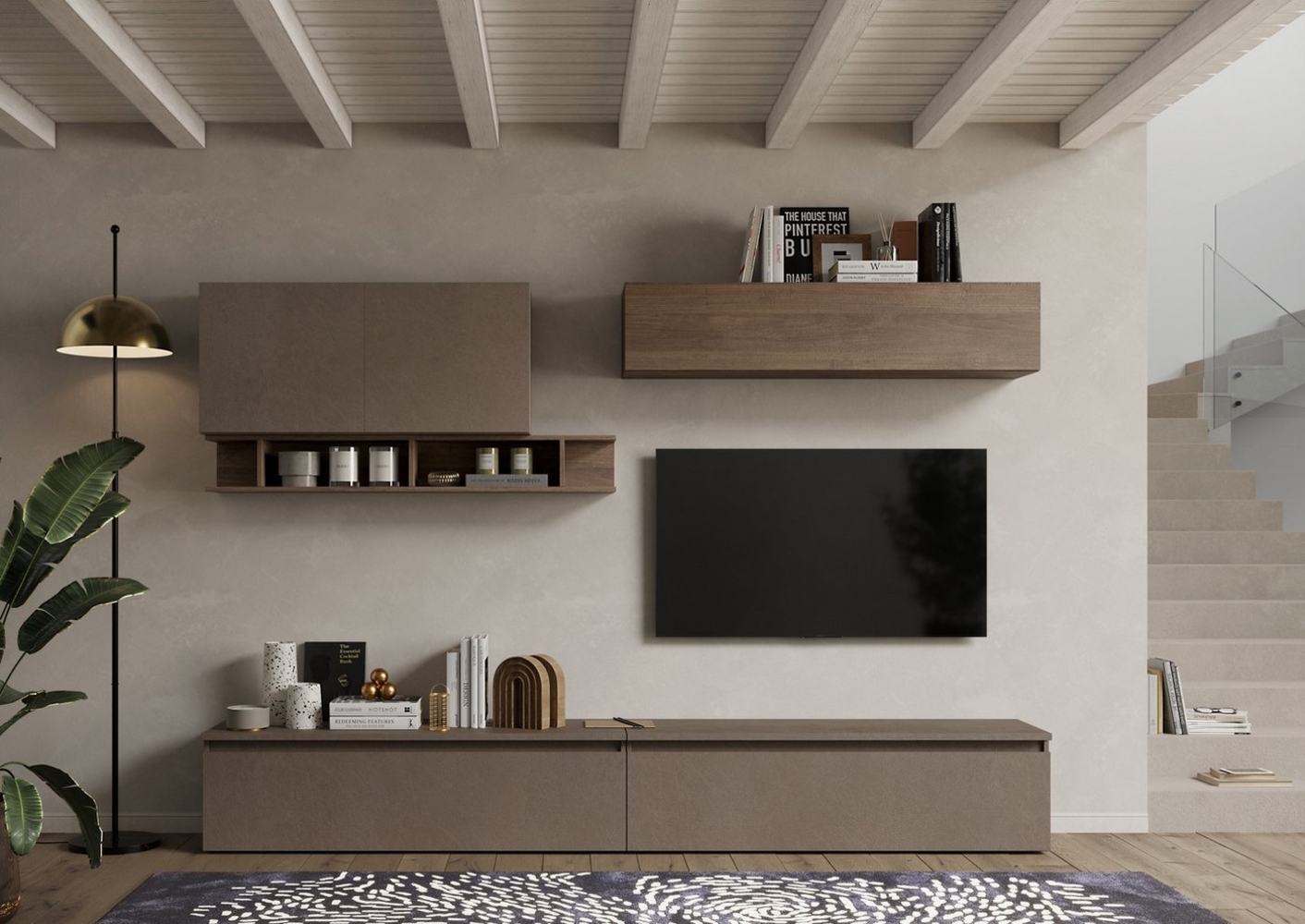 INOSIGN 'INFINITY' Wohnwand, 6tlg. Höhe variabel, Schrankwand, 276 x 40 x 200 cm Bild 1