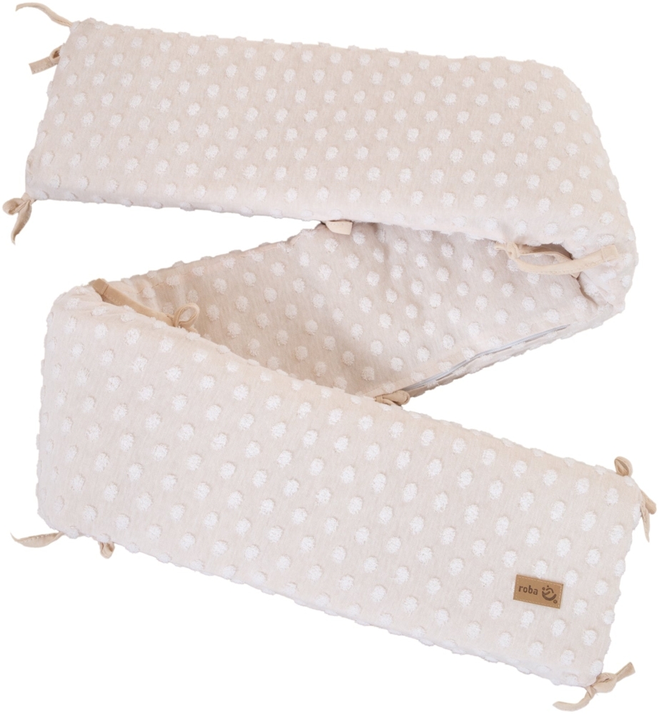 roba Nestchen 'Frosty Almond' - Bio-Baumwolle - OCS & Oeko Tex zertifiziert - Beige Bild 1