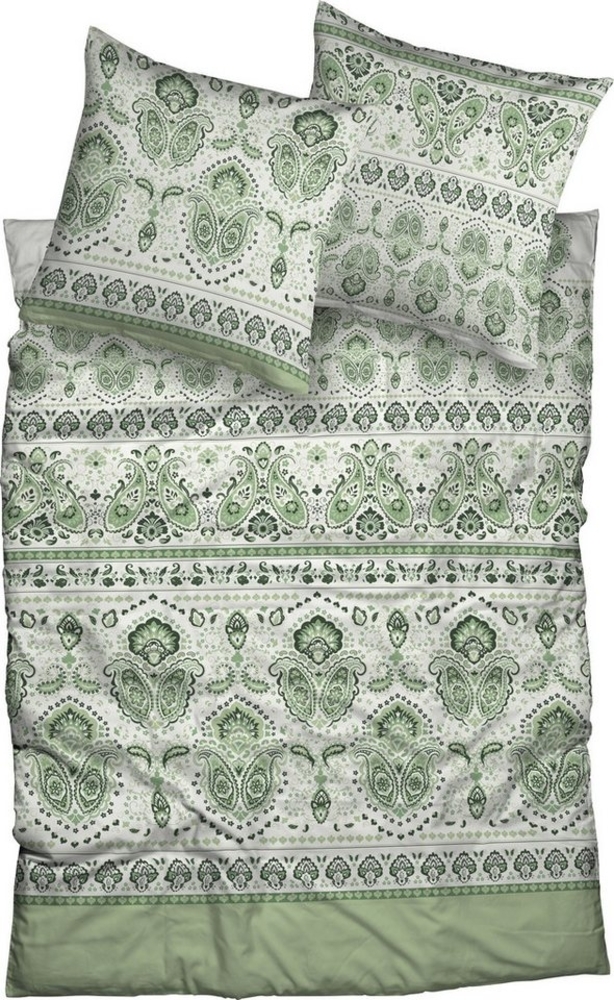 CASATEX Bettwäsche Bettwäsche "Meriane", Mako-Satin, 3 teilig, Satin Paisley Bild 1