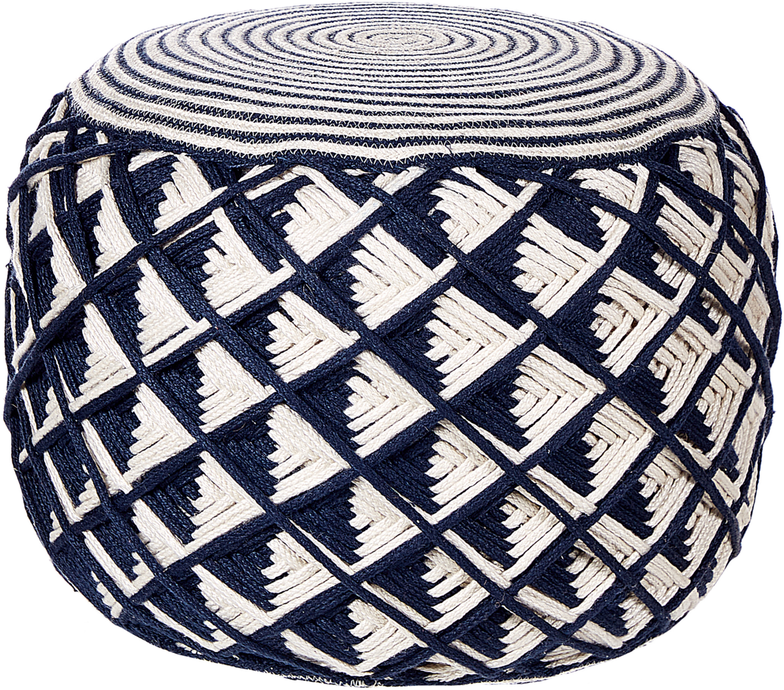 Pouf KAWAN Marineblau Bild 1