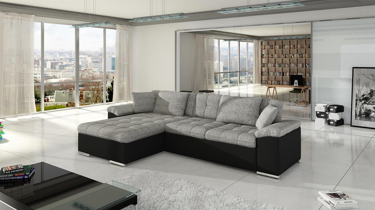 Ecksofa Diana, Seite: Links, Farbe: Soft 011 + Lawa 05 Bild 1