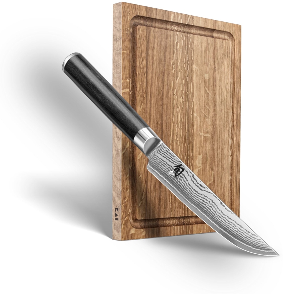 KAI Shun Steakmesser Set - Steakmesser + Schneidbrett DM0711-W25 Bild 1