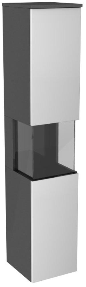 Lanzet Hochschrank Vitrine 30 cm, links Bild 1