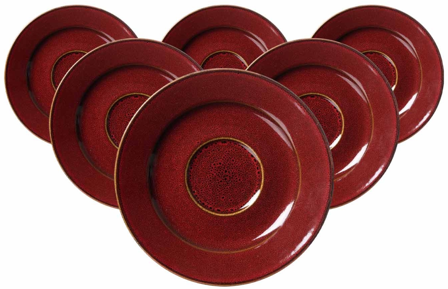 Ritzenhoff & Breker Gambia Kaffeeuntertasse ø 15,5 cm 6er Set Bild 1