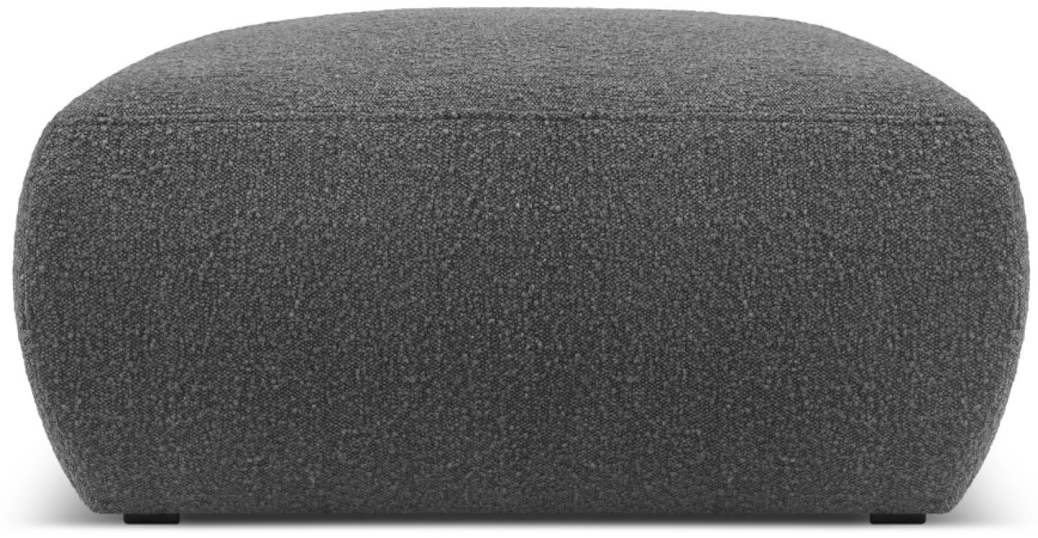 Micadoni Boucle Hocker Molino Medium Boucle Dunkelgrau Bild 1