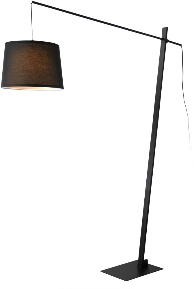 lux. pro 'Nesna' Stehlampe, Schwarz, 185 x 24 x 35 cm Bild 1