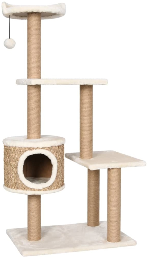 vidaXL Katzen-Kratzbaum 123 cm Seegras 170979 Bild 1