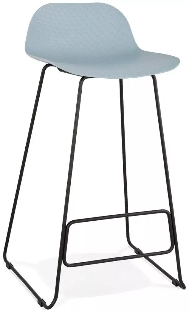 Kokoon Design Barhocker Slade Blau und Schwarz Bild 1