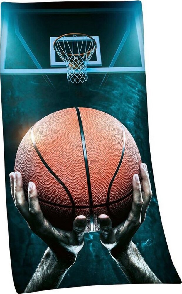 Herding Young Collection Badetuch Basketball, Velours (1-St), hochfarbig bedruckt Bild 1