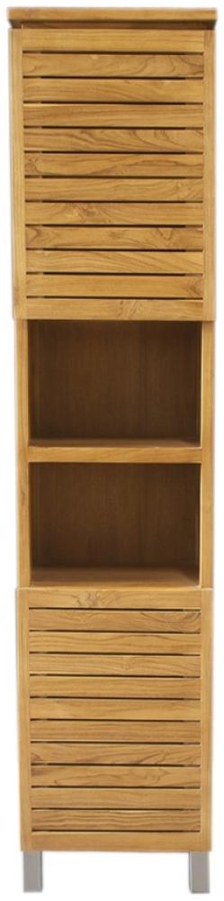 Badezimmerschrank Antonia Teak Massivholz von Teako Design Bild 1