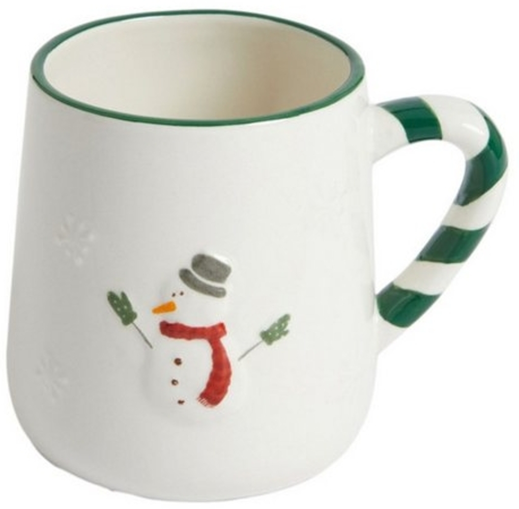 Next Becher Henkeltasse, Schneemannmotiv, Steingut Bild 1