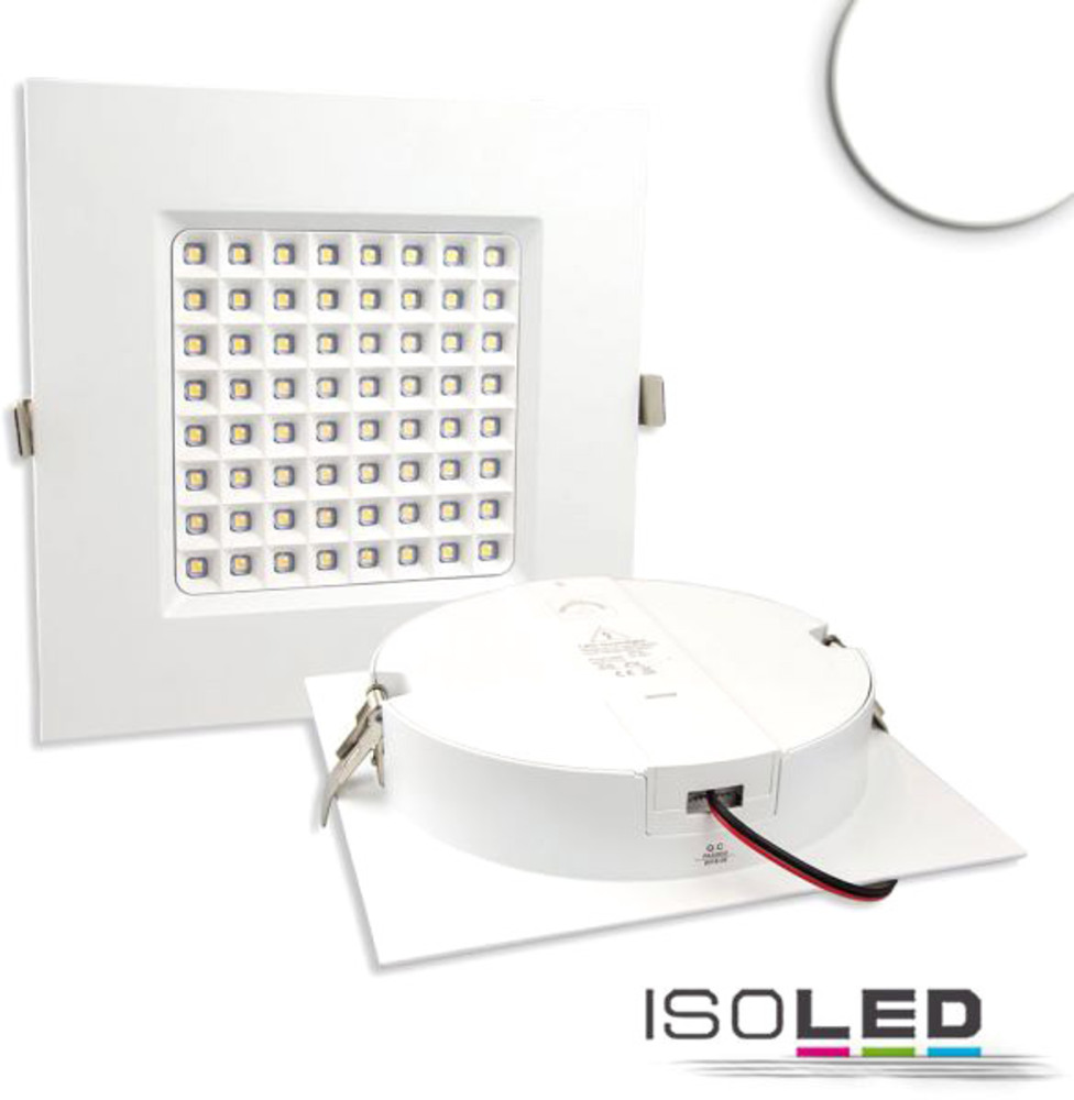 ISOLED LED Downlight Prism 25W, UGR Bild 1