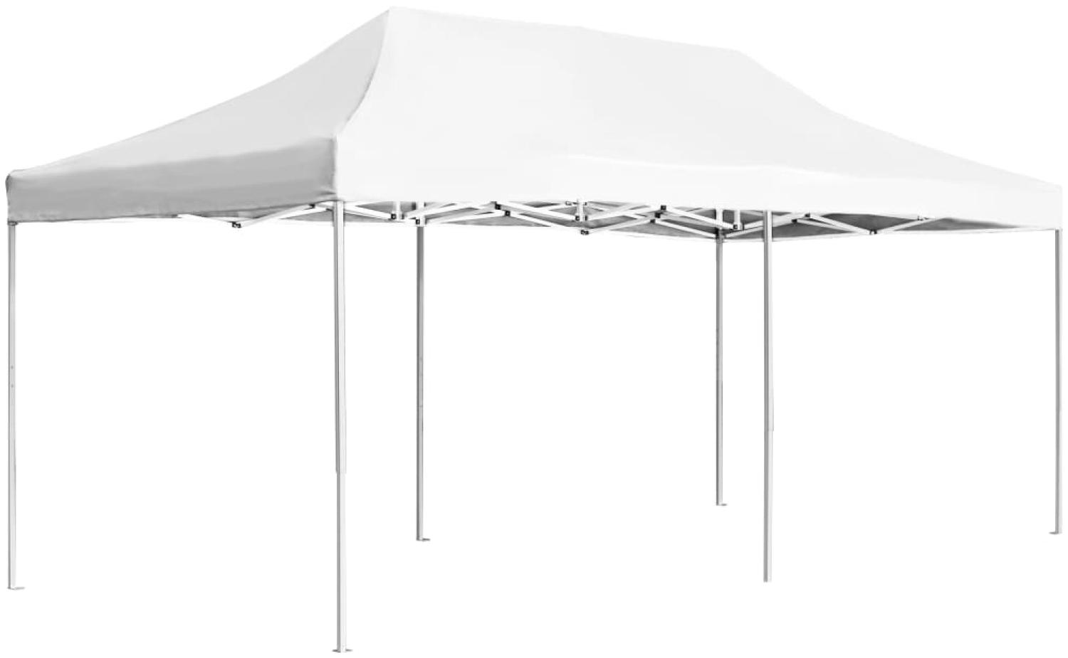 vidaXL Profi-Partyzelt Faltbar Aluminium 6x3 m Weiß 45505 Bild 1