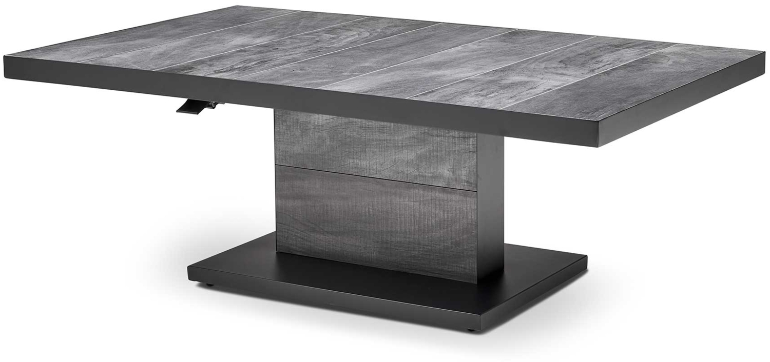 Lift-Tisch MONDO Ascella, Keramik, Grau, Schwarz, 140 x 51 x 85 cm Bild 1