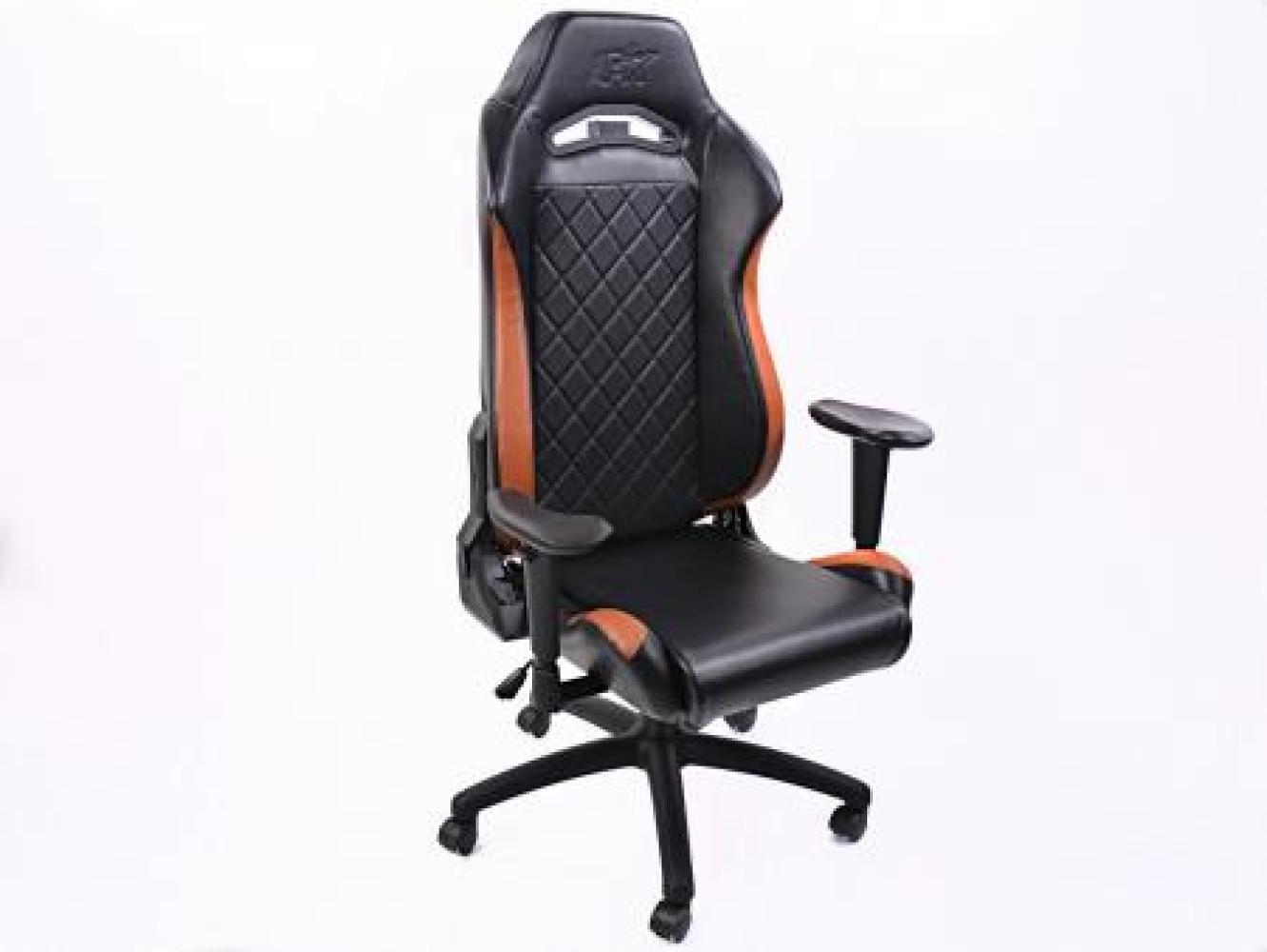 FK Gamingstuhl eGame Seats eSports Spielsitz London schwarz/braun Bild 1