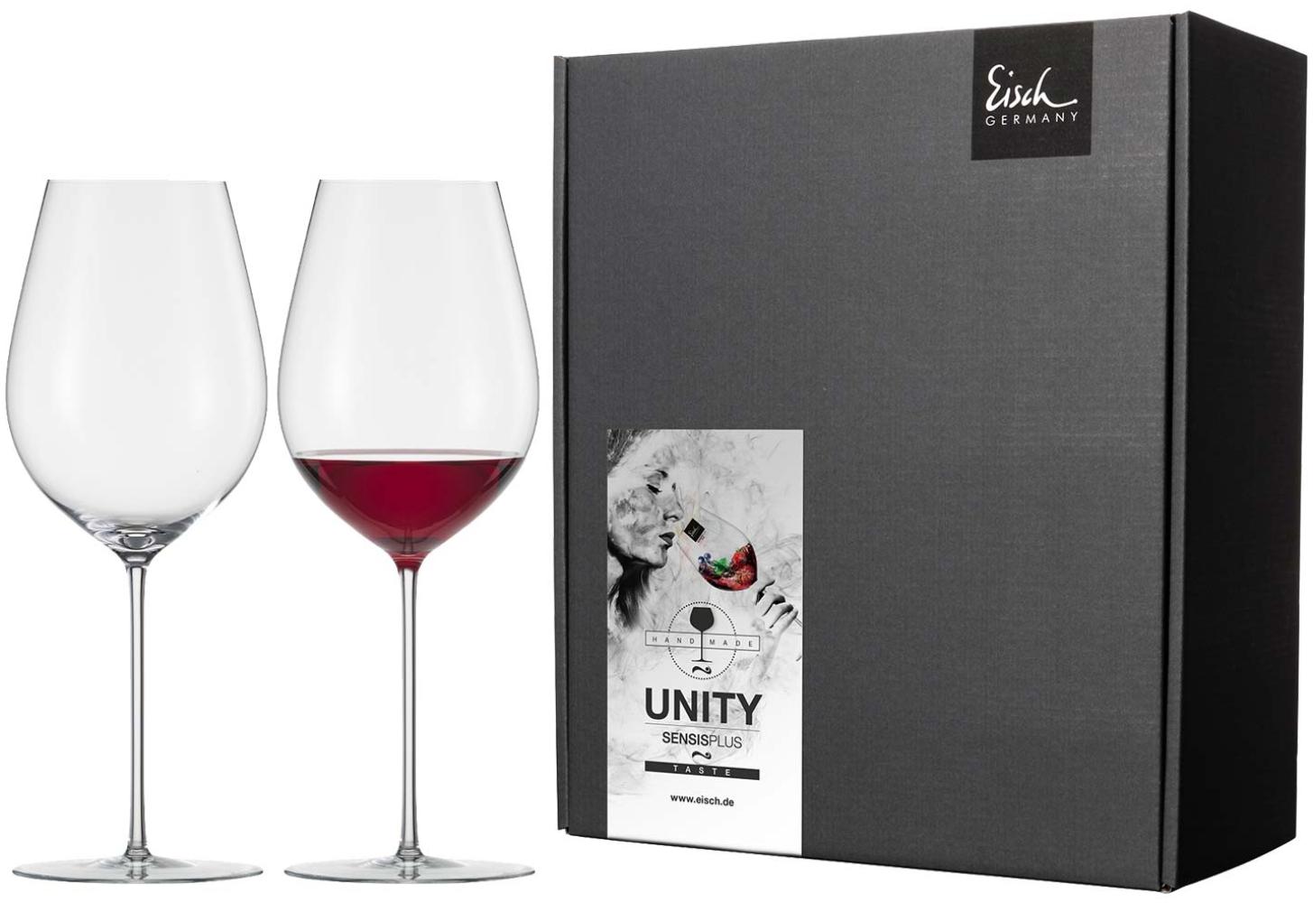 Eisch Unity SensisPlus Bordeauxgläser Grand Cru im 2er Geschenkkarton - A Bild 1