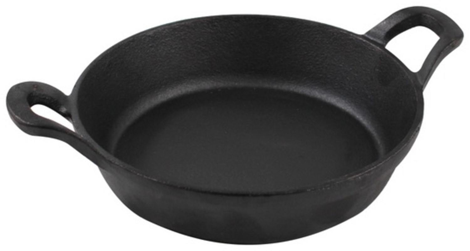 MICHELANGELO Ø 18 cm runde Gusseisen Servierpfanne "Parilla" 880016 Bild 1