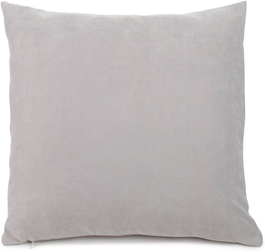 Kissenhülle DANTE silber (BL 50x50 cm) Bild 1