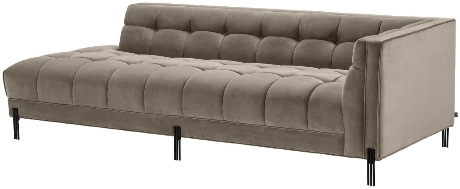 EICHHOLTZ Loungesofa Sienna Right Savona Greige Bild 1