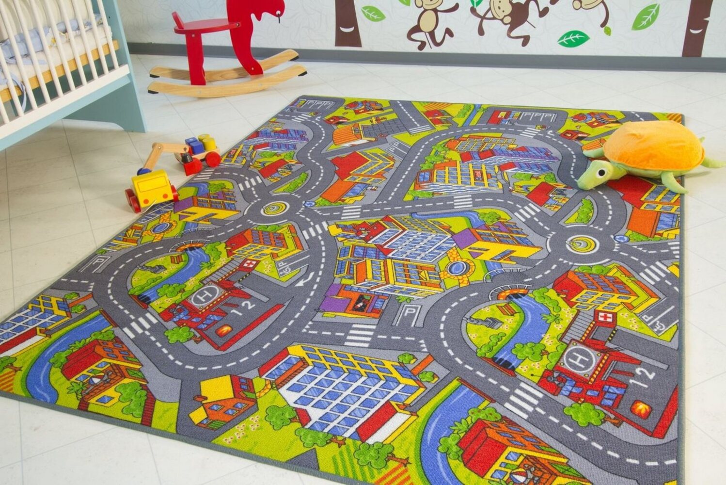 Steffensmeier Spielteppich City, 100x160 cm Bild 1