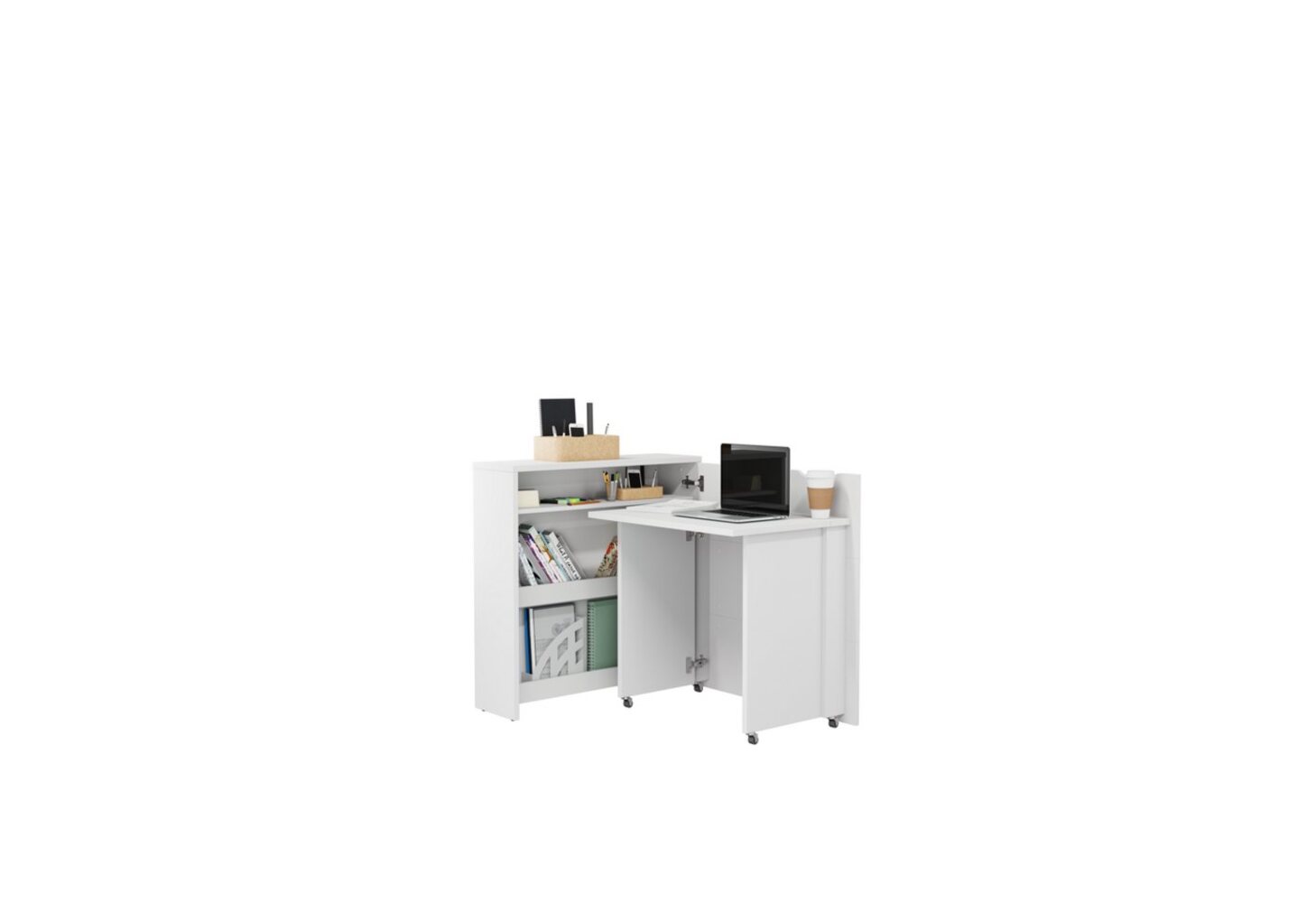 Compleo Schreibtisch Work Concept, Klappbarer Schreibtisch,multifunktionales Sideboard (Home office) Bild 1