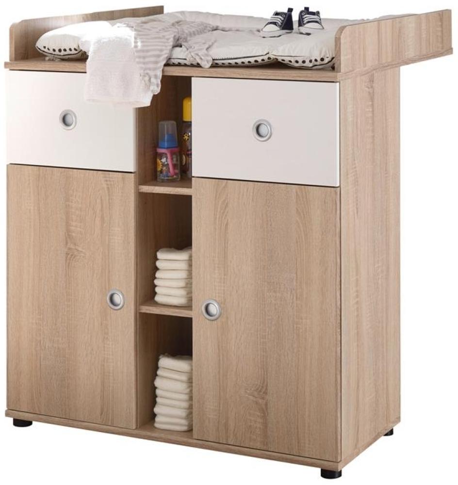 möbelando 'Floris' Wickelkommode natur Bild 1