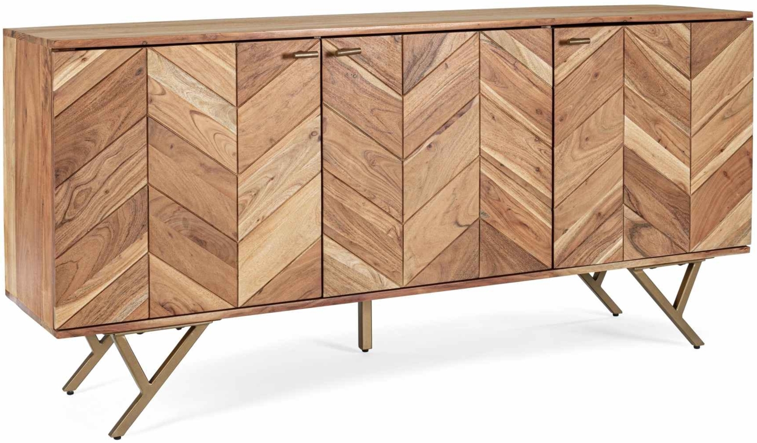 Sideboard Raida aus Akazienholz, 160 cm Bild 1