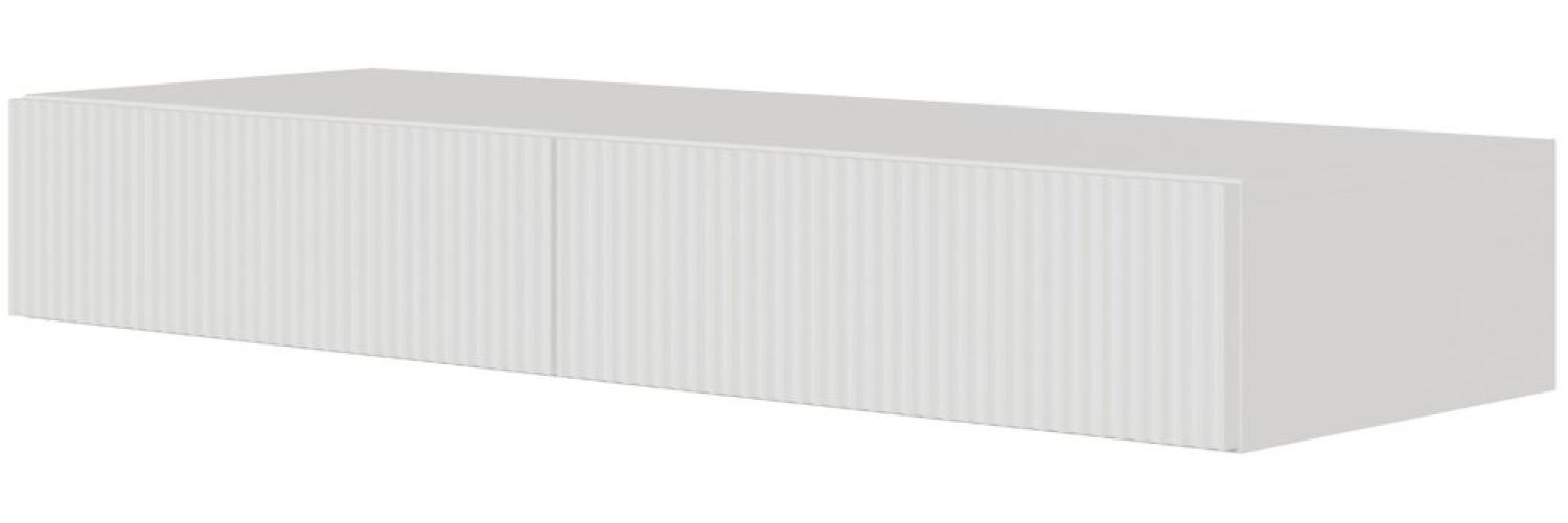Selsey 'Veldio' Schminktisch hängend mit 2 Schubladen, weiß, ca. 16 x 110 x 40 cm Bild 1