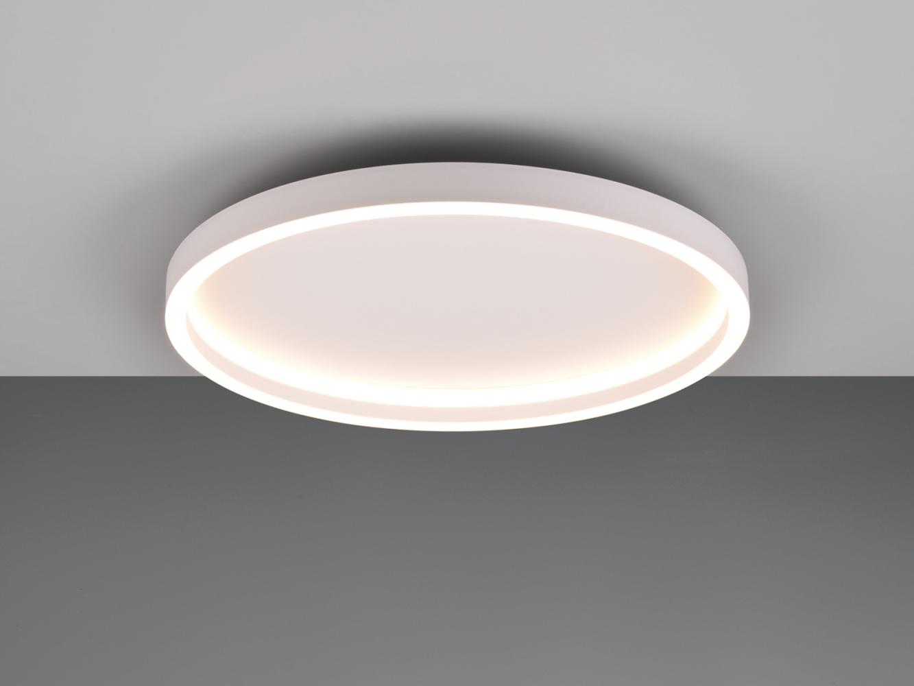 Flache LED Deckenleuchte ROTONDA Weiß Rund, Ø 35cm Bild 1