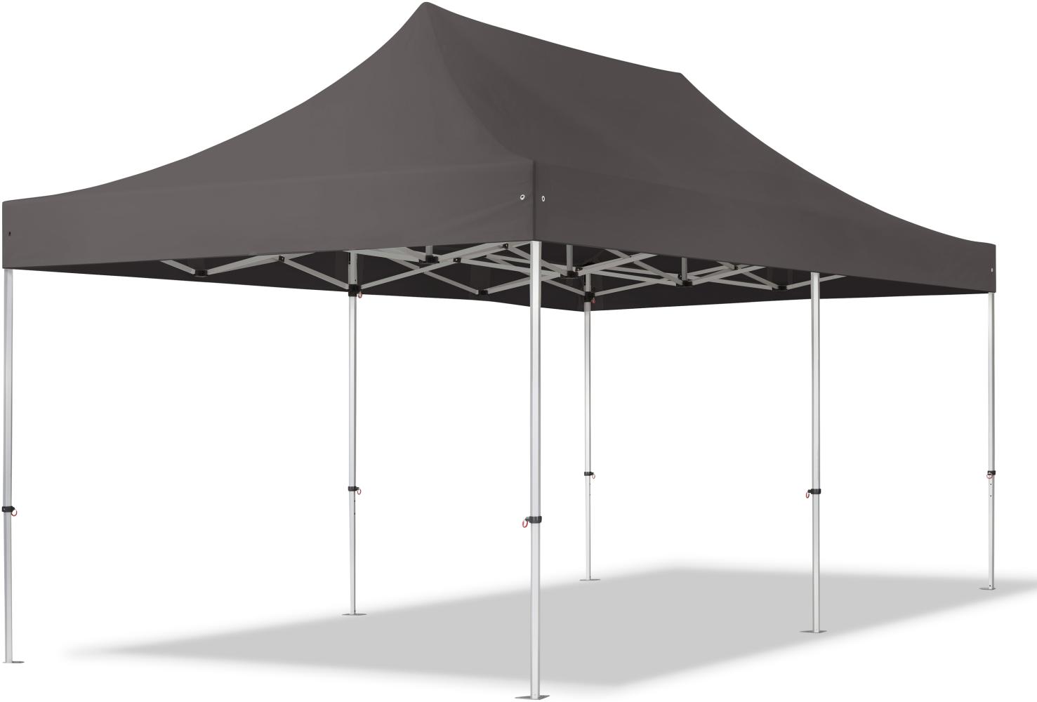 3x6 m Faltpavillon PROFESSIONAL Alu 40mm, dunkelgrau Bild 1