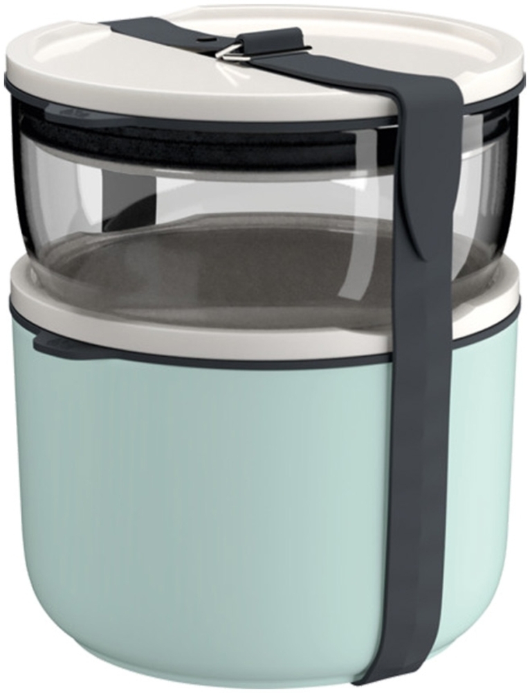 like. by Villeroy & Boch To Go & To Stay Lunchbox-Set 2-teilig rund mintgrün - DS Bild 1