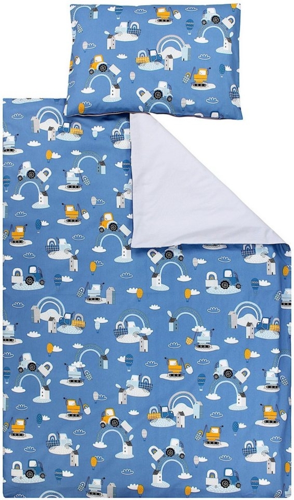 TupTam Kinderbettwäsche TupTam Kinder Bettwäsche Gemustert 2-Teilig Wendebettwäsche Bild 1