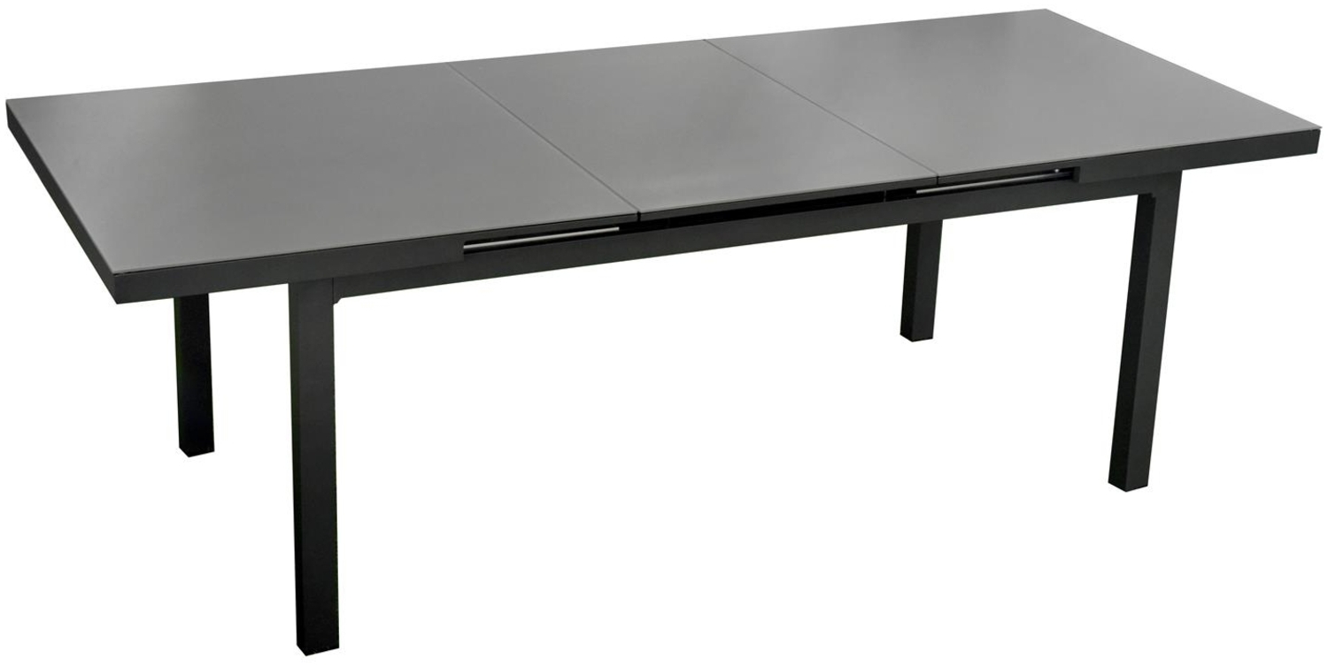 »Boston« Gartentisch, ausziehbar von 160 bis 210 cm, Aluminium Bild 1