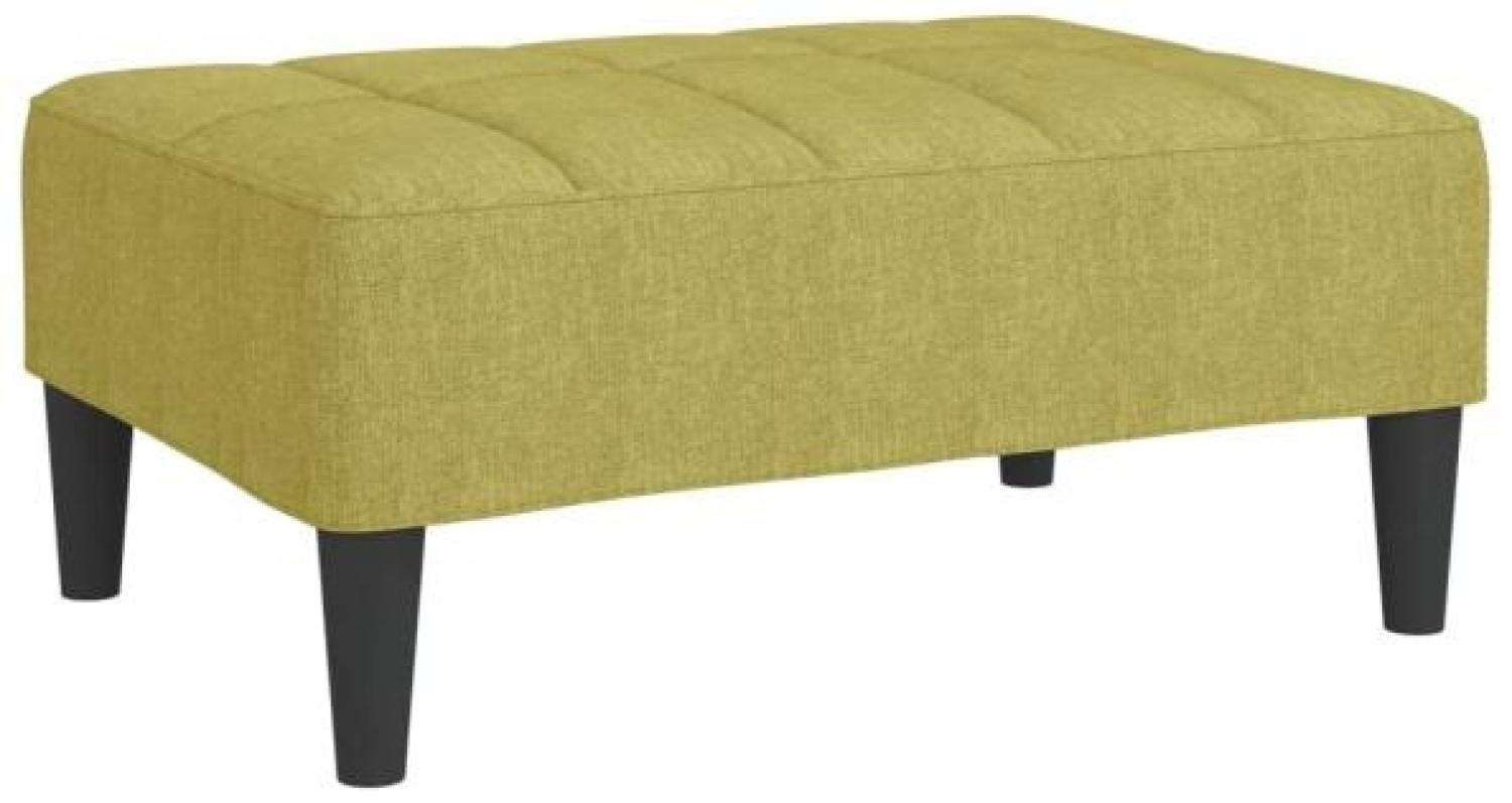 Fußhocker Grün 78x56x32 cm Stoff [337783] Bild 1