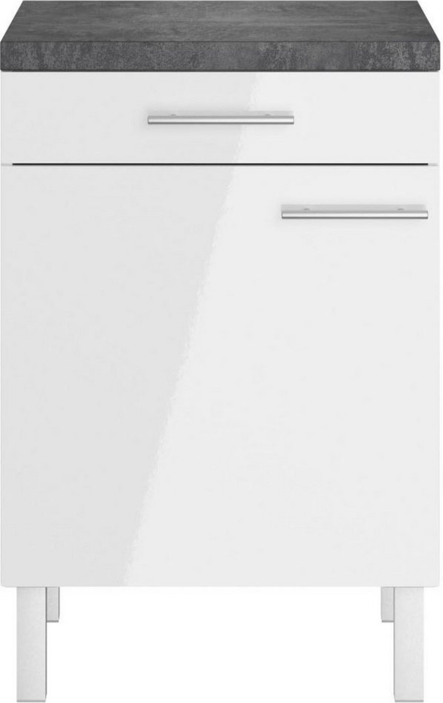 OPTIFIT Unterschrank Lilly Breite 60 cm, 1 Tür, 1 Schubkasten Bild 1