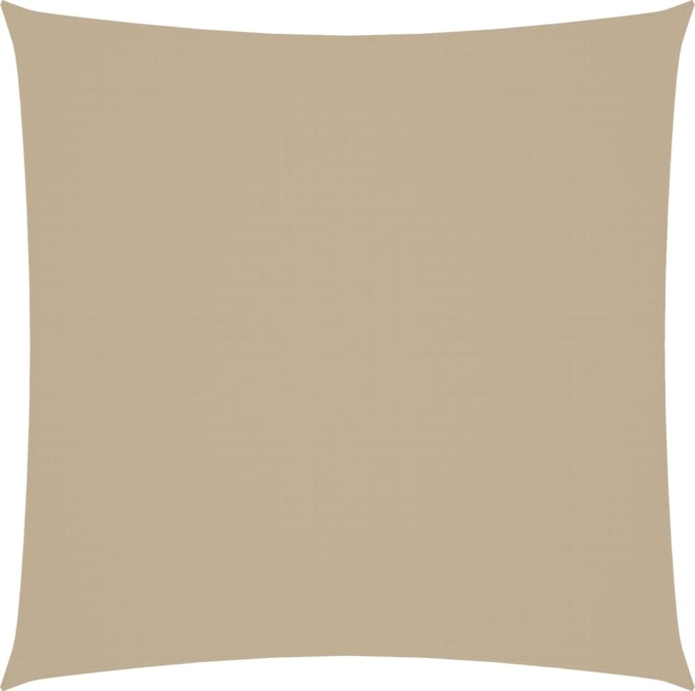 vidaXL Sonnensegel Oxford-Gewebe Quadratisch 4x4 m Beige 135139 Bild 1