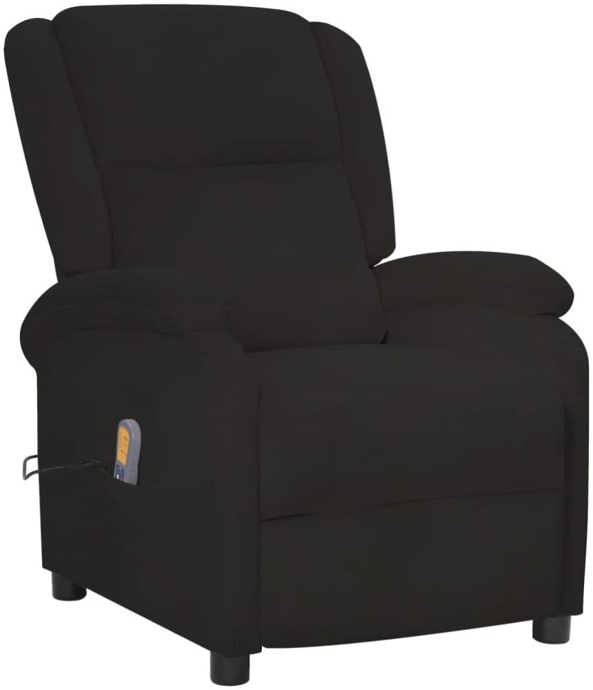 vidaXL Massagesessel Schwarz Samt [342416] Bild 1