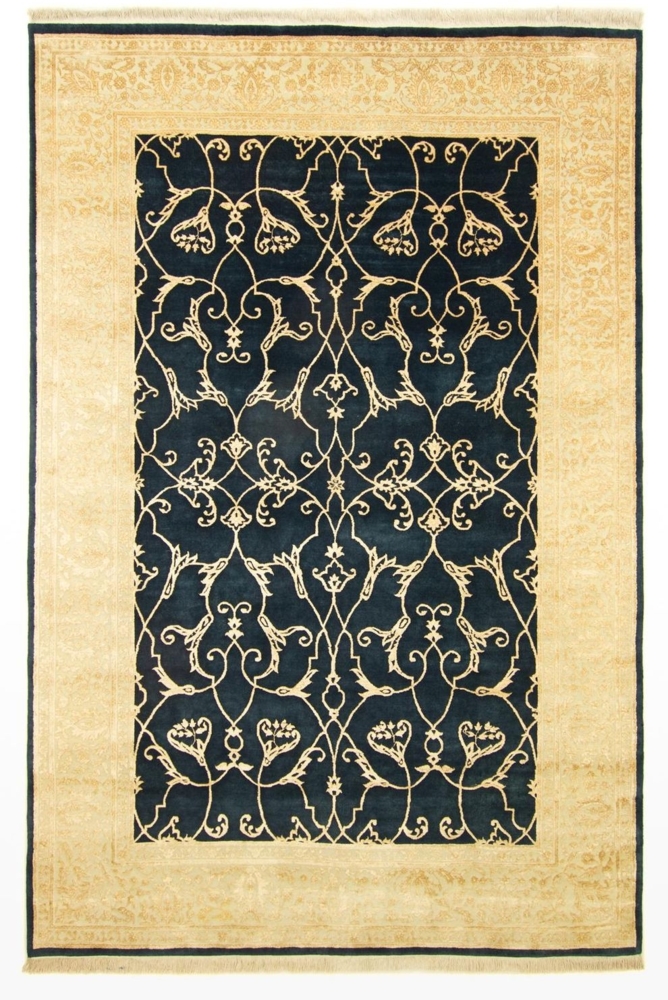 Morgenland Designer Teppich - Desuer - rechteckig - 300 x 200 - Blau Bild 1