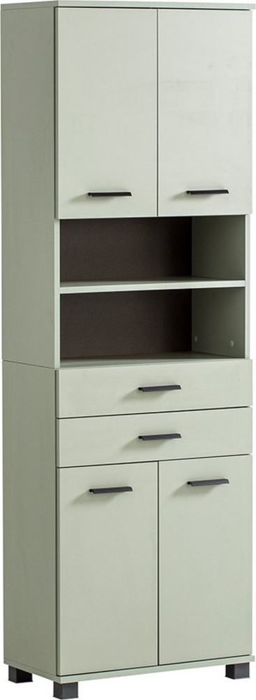 Lomadox Hochschrank PROVIDENCE-80 in grün, 60cm breit Bild 1