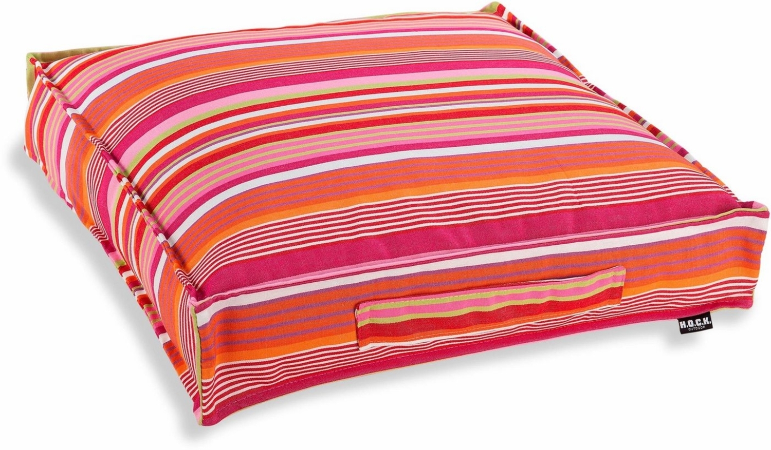 H.O.C.K. Sitzkissen Yucatan Stripes, mit Streifenmuster Bild 1