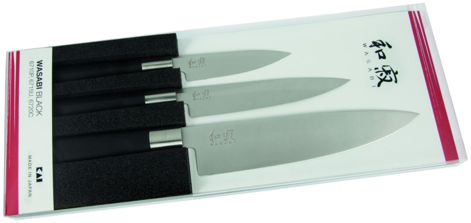 KAI Wasabi Black Messerset 67S-300 Bild 1