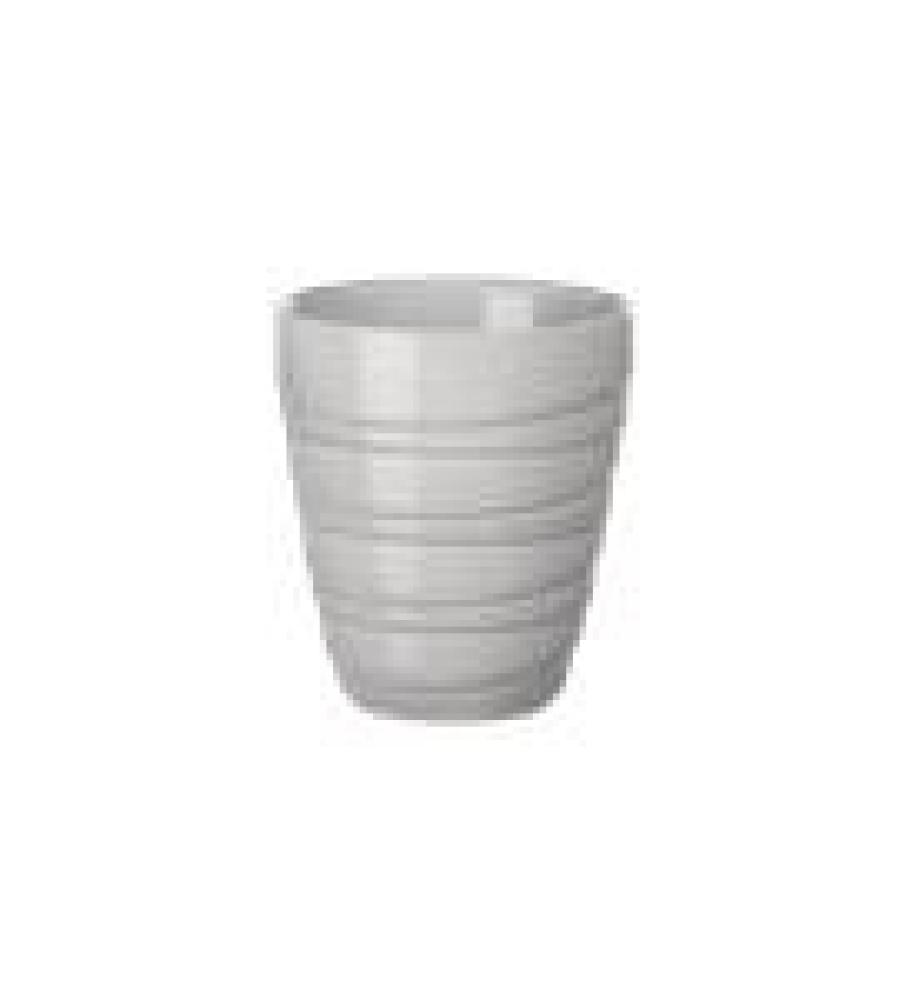 ASA Selection thermo Thermobecher Twisted, Kaffeebecher, Kaffee Becher, Tasse, Porzellan, Grau, 200 ml, 33713024 Bild 1