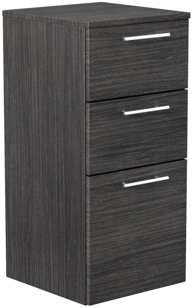 Midischrank 75cm Anthrazit gemasert : Anthrazit gemasert Bild 1