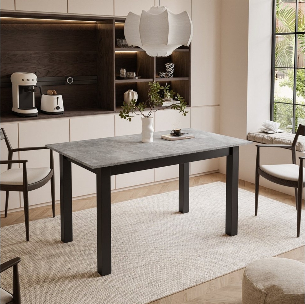 Lookway Klapptisch Ausklappbarer Tisch für 6-8 Personen Wohnzimmer ARTON 140 cm, Breite: 140-195 Bild 1