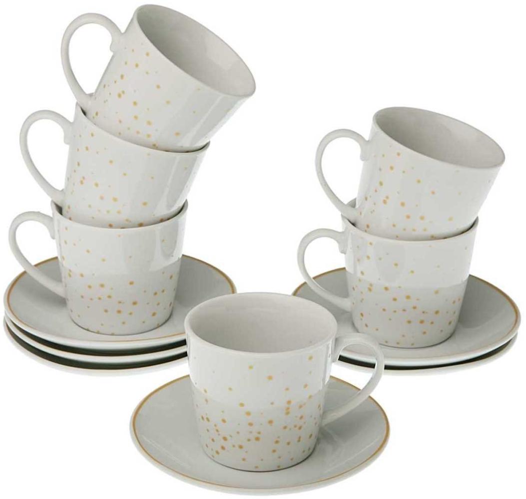 Versa Set mit 6 TeeTasse mit Untertassenn Brais (20090220), nicht anwendbar Bild 1