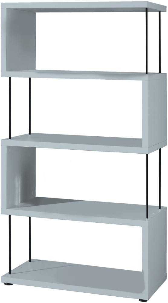 Regal Elga 66x33x126 Bücherregal Standregal aqua matt lack 14835 Bild 1