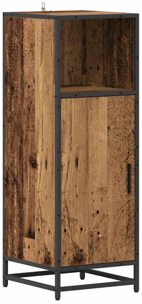 vidaXL Badezimmermöbel-Set Altholz 35 x 37,5 x 100 cm Holzwerkstoff 883591 Bild 1