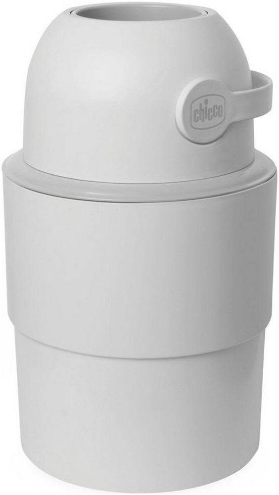 Chicco Teleskop Windeleimer Odour Off grau inkl. 1 Pck. Muellbeutel Odour Off Bild 1