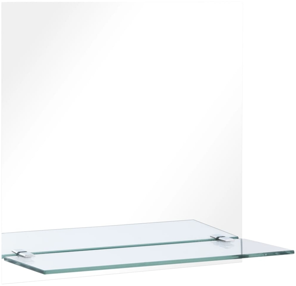vidaXL Wandspiegel mit Regal 30×30 cm Hartglas 249434 Bild 1