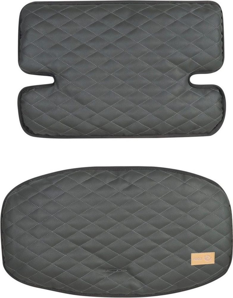 roba Sit Up 'Luxe' - Sitzverkleinerer 2-teilig - für alle 'Sit Up' Treppenhochstühle - Graphite gesteppt Bild 1